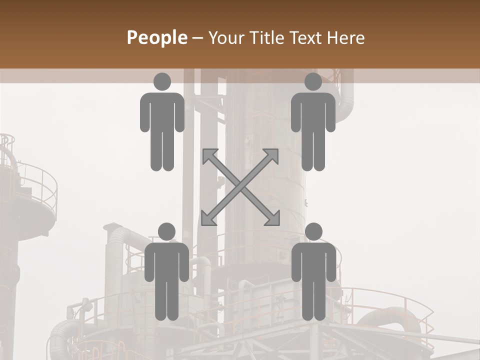 Tank Refinery Gas PowerPoint Template