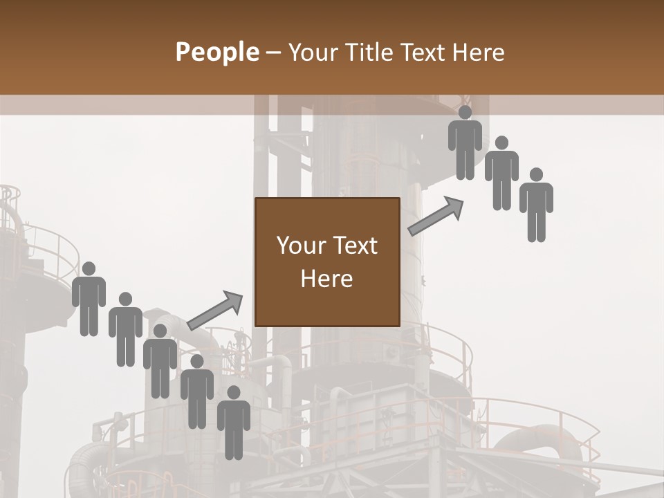 Tank Refinery Gas PowerPoint Template