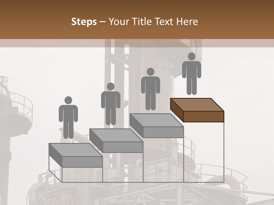 Tank Refinery Gas PowerPoint Template