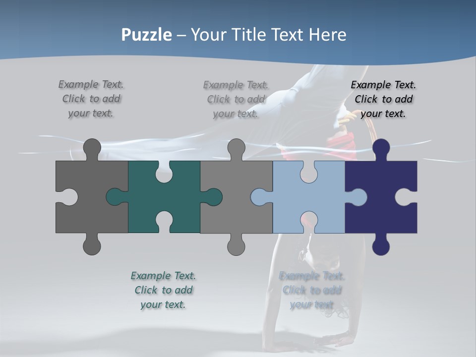 Dance Capoeira American PowerPoint Template