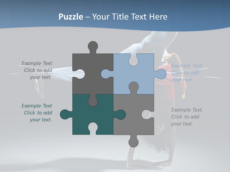 Dance Capoeira American PowerPoint Template