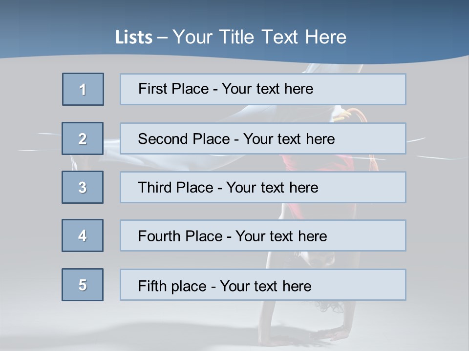 Dance Capoeira American PowerPoint Template