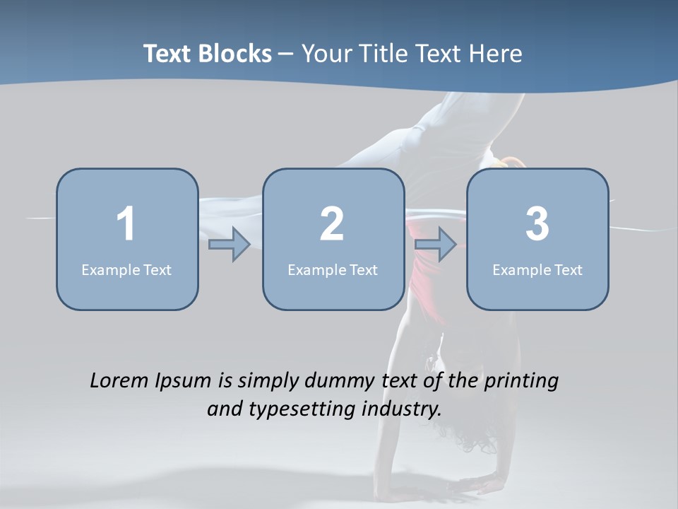 Dance Capoeira American PowerPoint Template