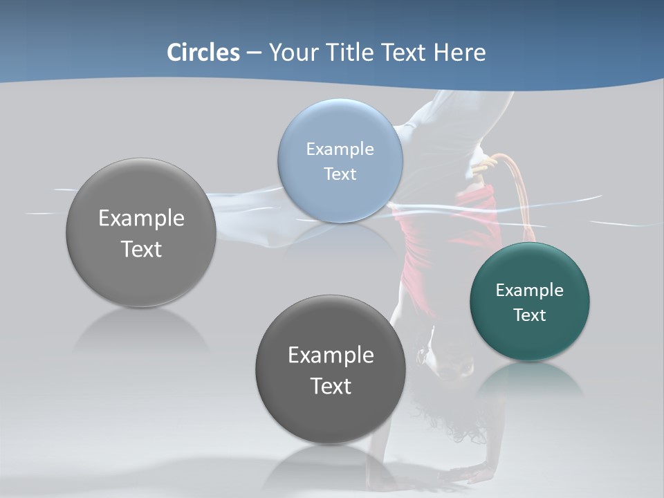 Dance Capoeira American PowerPoint Template