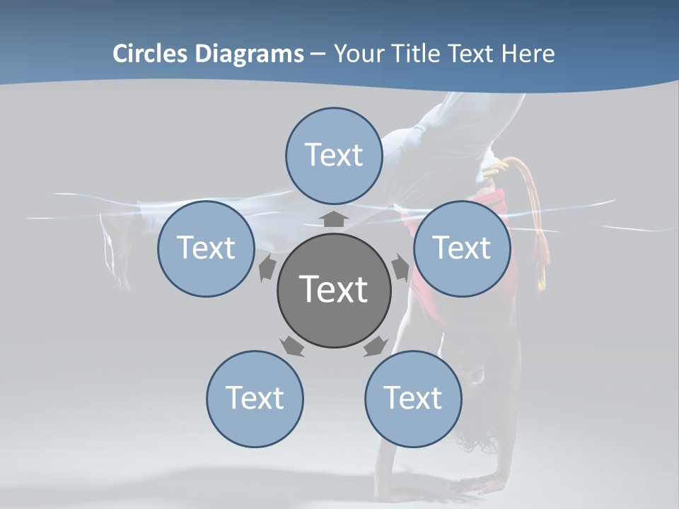 Dance Capoeira American PowerPoint Template