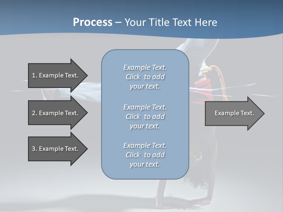 Dance Capoeira American PowerPoint Template