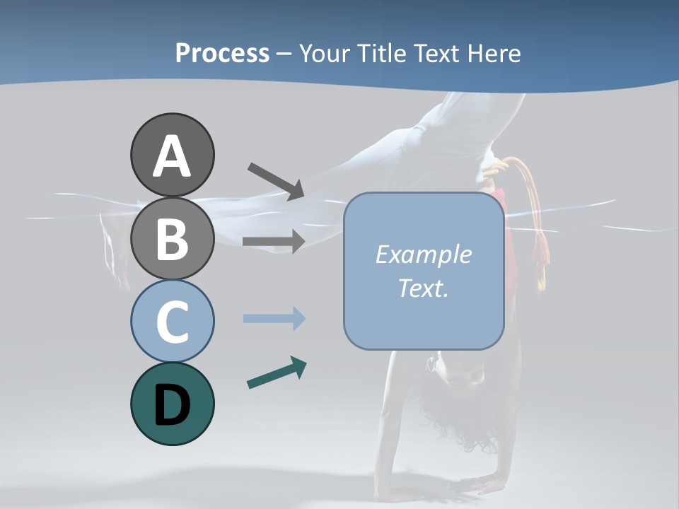 Dance Capoeira American PowerPoint Template