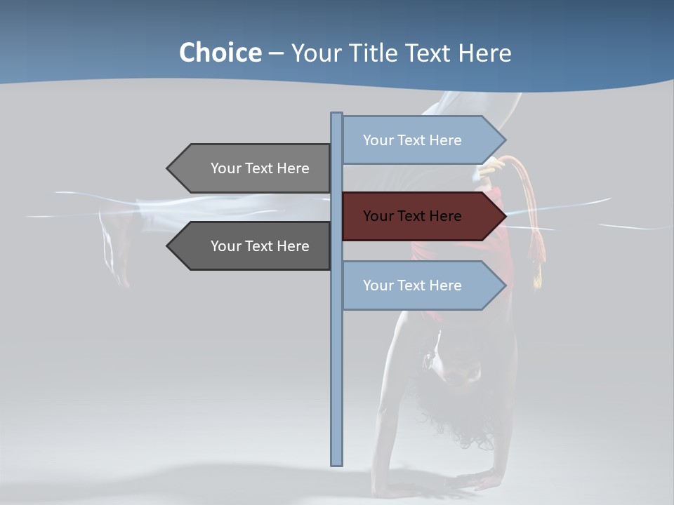 Dance Capoeira American PowerPoint Template