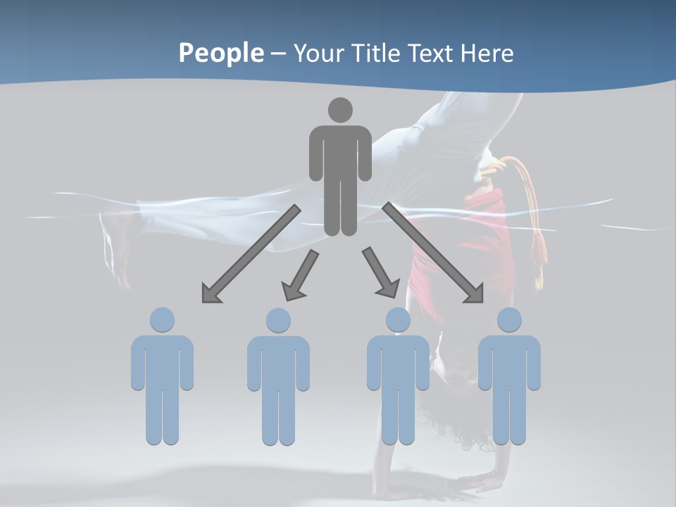 Dance Capoeira American PowerPoint Template