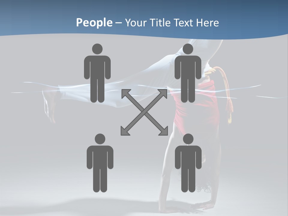 Dance Capoeira American PowerPoint Template