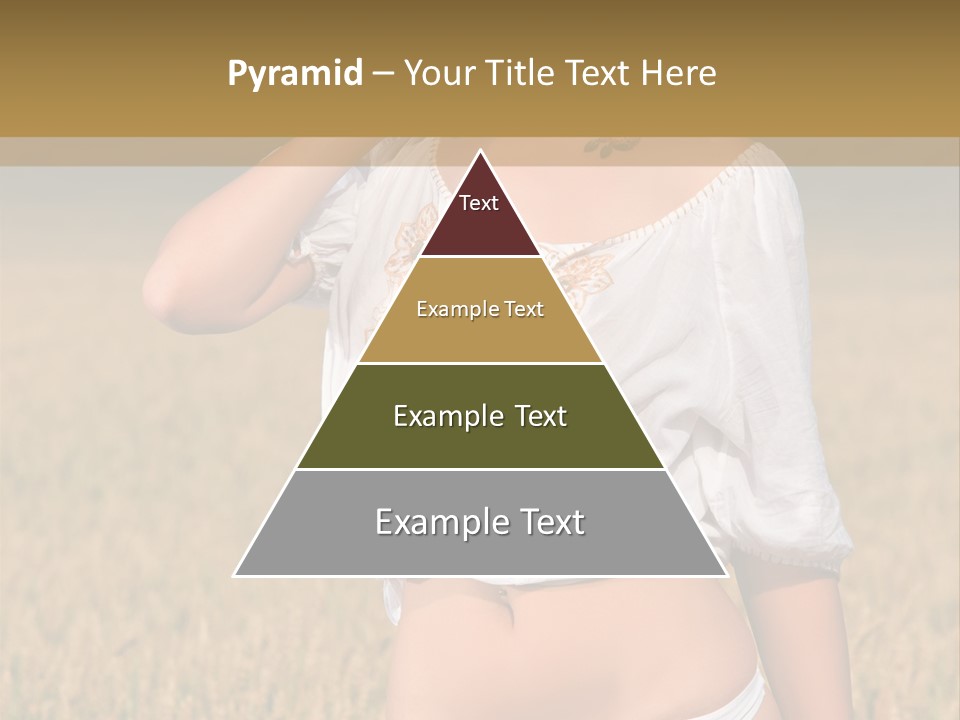 Female Temptation Joy PowerPoint Template