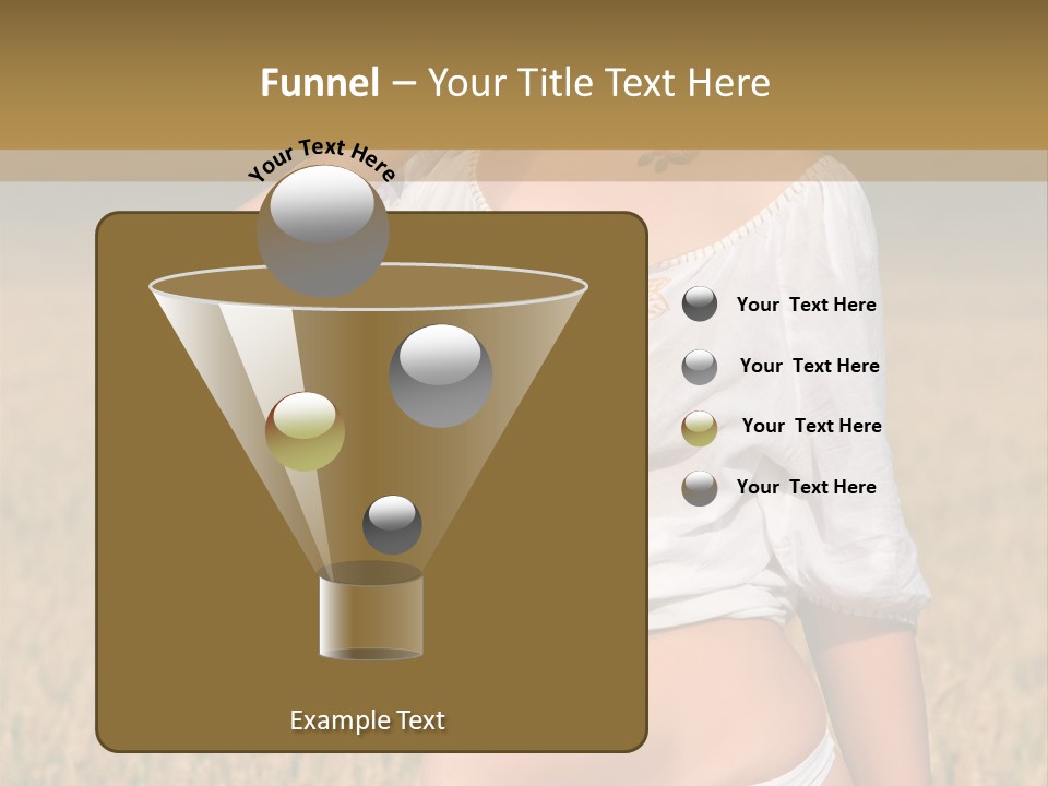 Female Temptation Joy PowerPoint Template