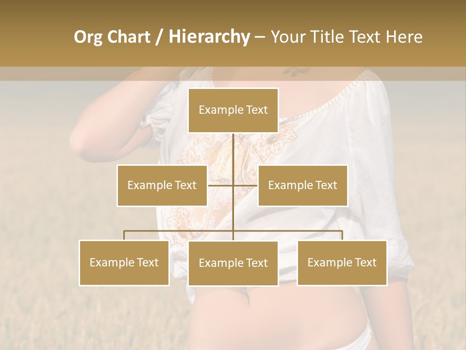 Female Temptation Joy PowerPoint Template