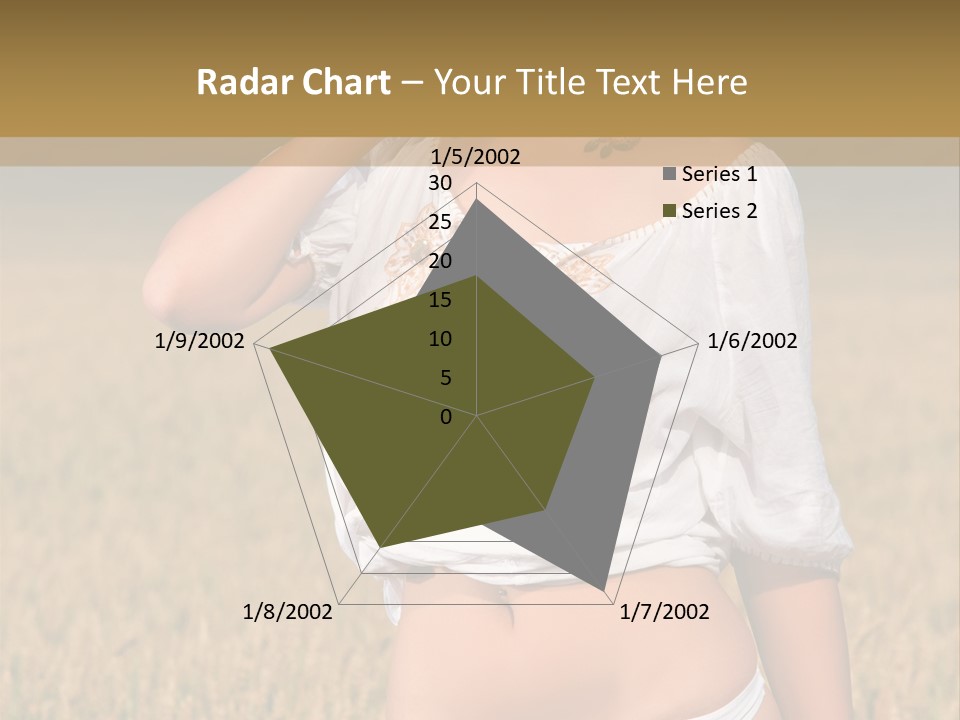 Female Temptation Joy PowerPoint Template