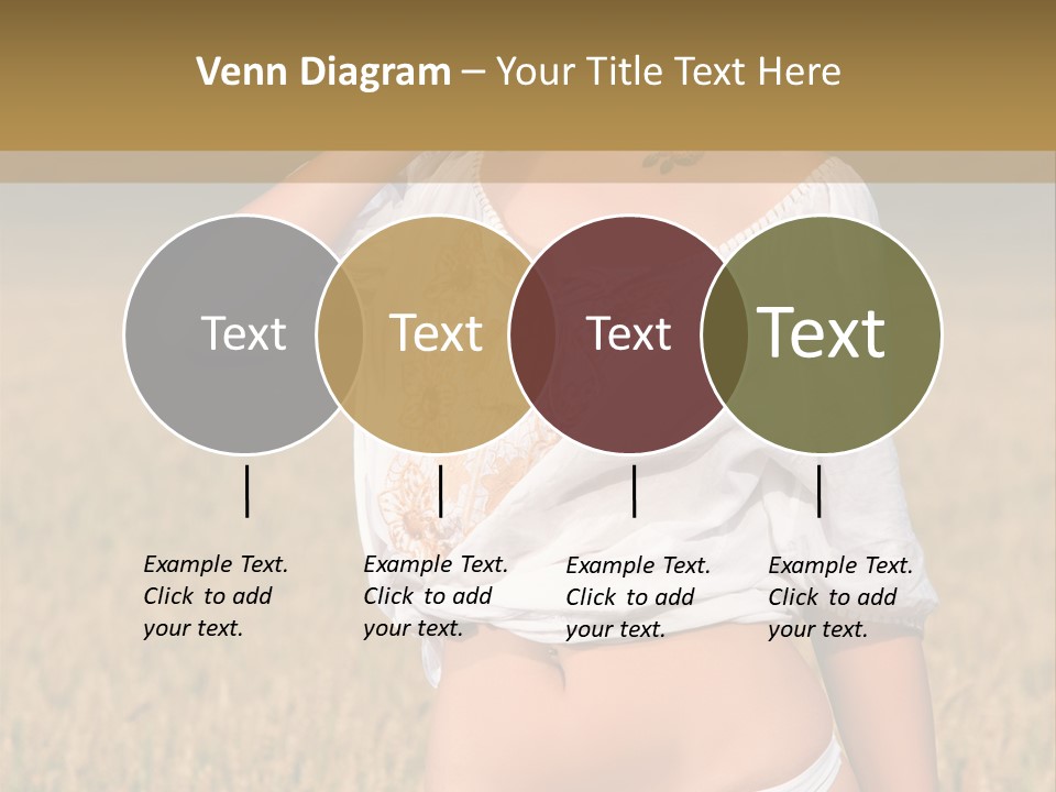 Female Temptation Joy PowerPoint Template