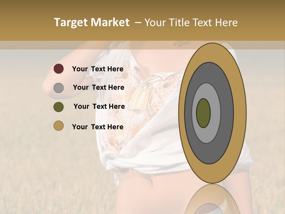 Female Temptation Joy PowerPoint Template