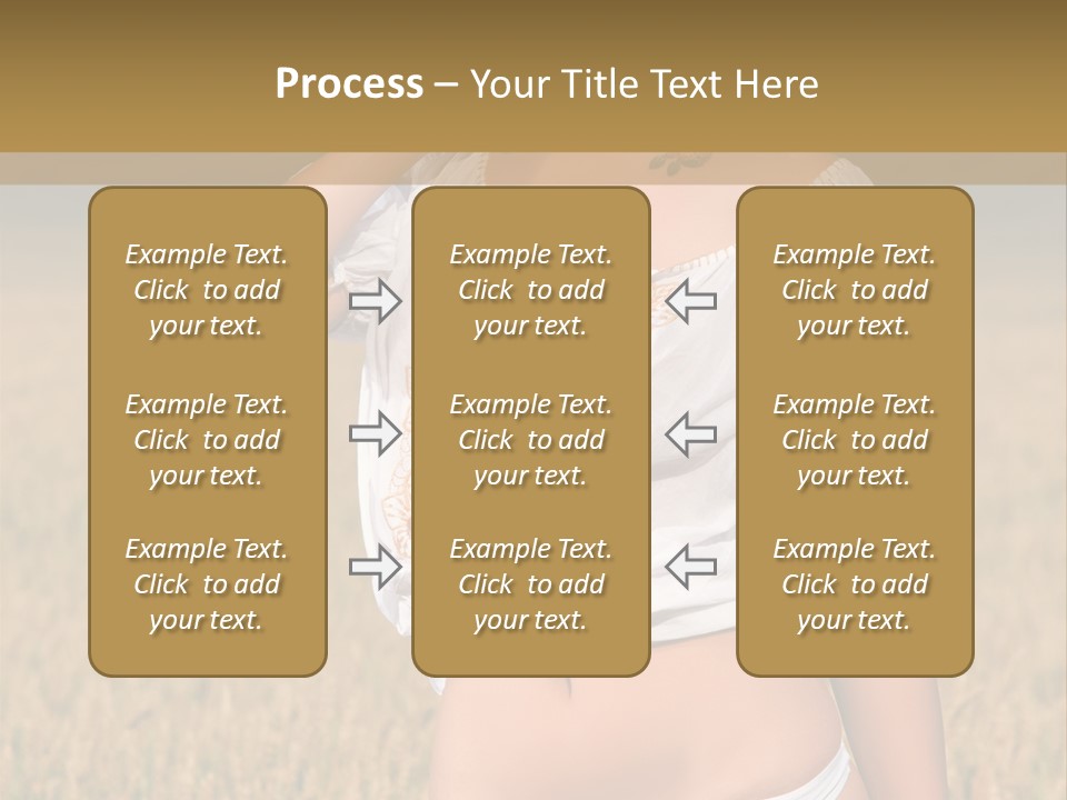 Female Temptation Joy PowerPoint Template
