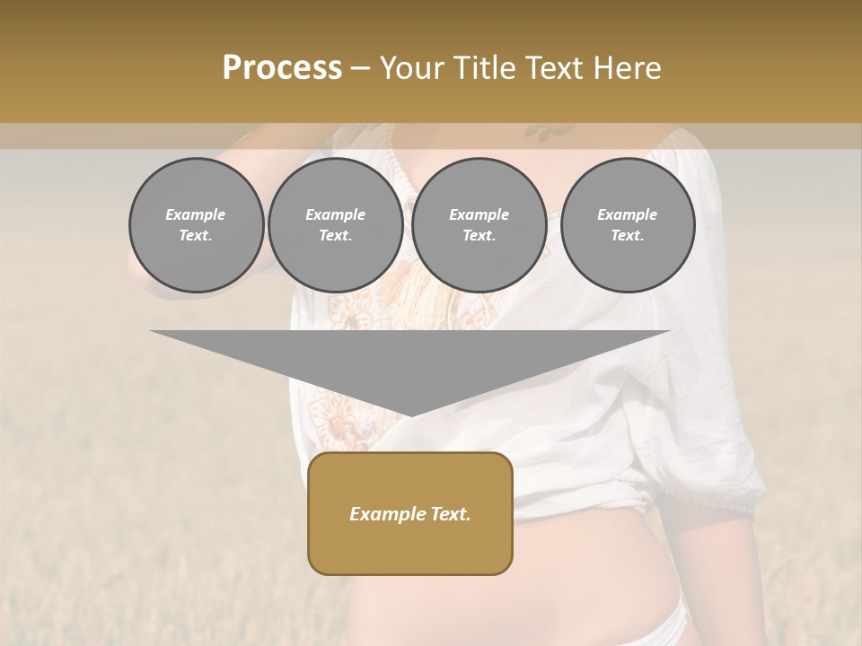 Female Temptation Joy PowerPoint Template
