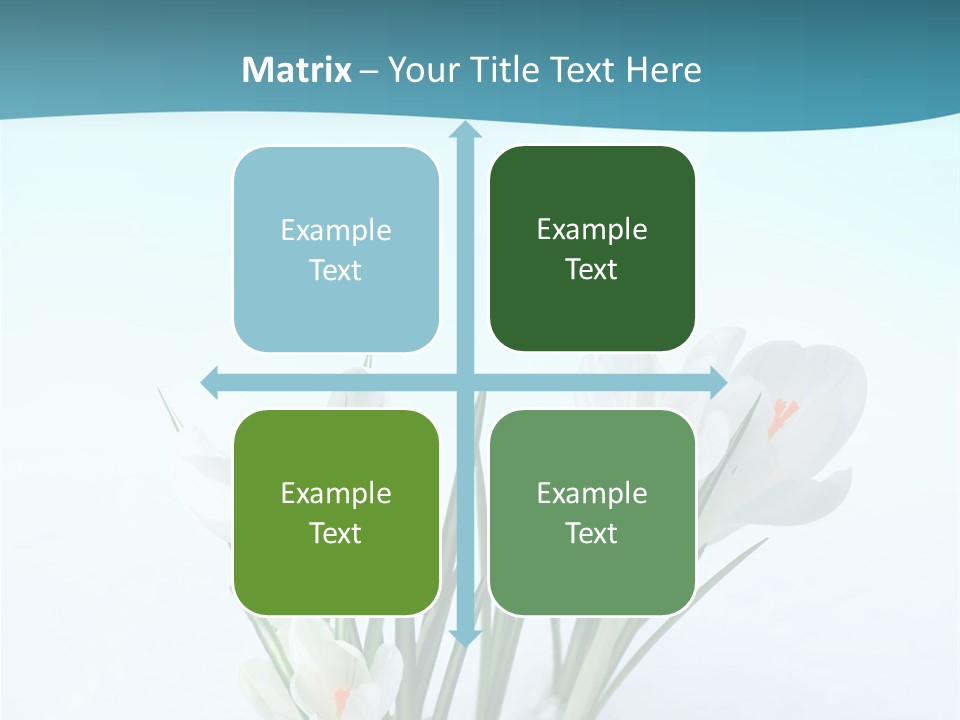 Petal Sunlight Floral PowerPoint Template