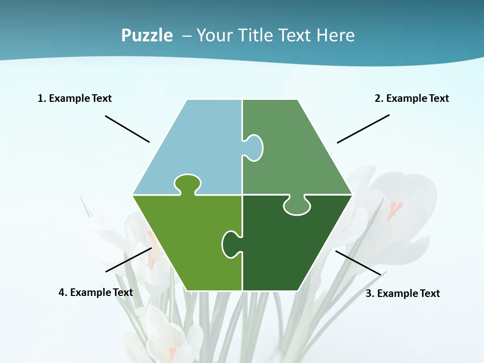 Petal Sunlight Floral PowerPoint Template