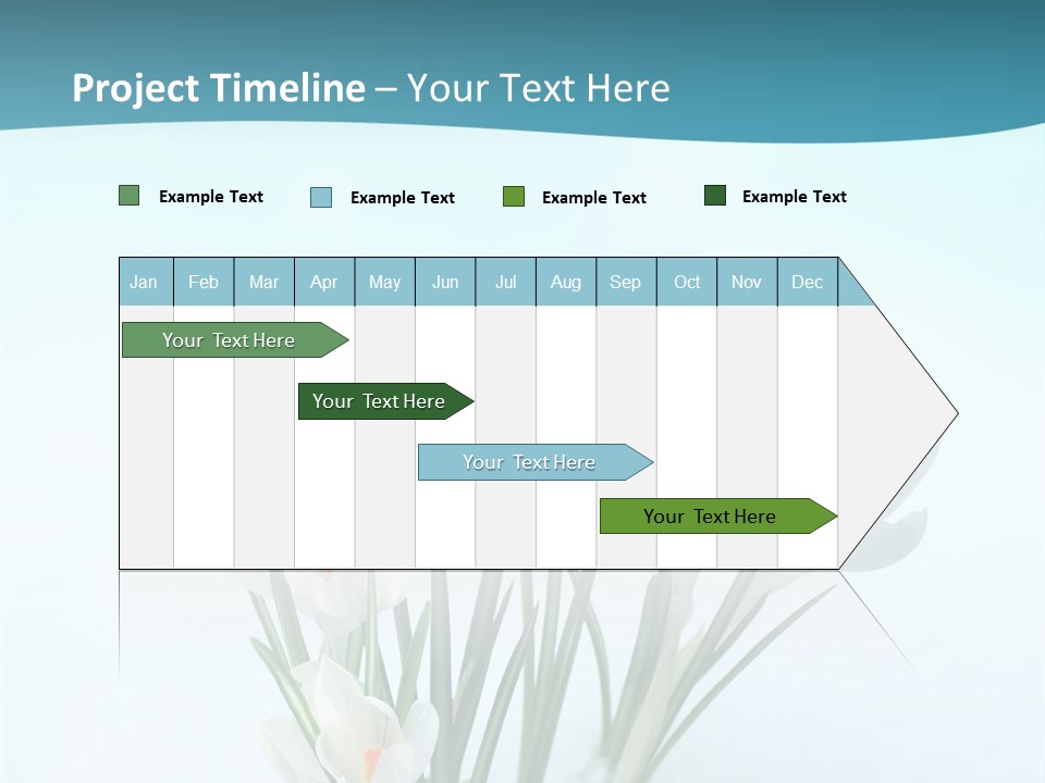 Petal Sunlight Floral PowerPoint Template