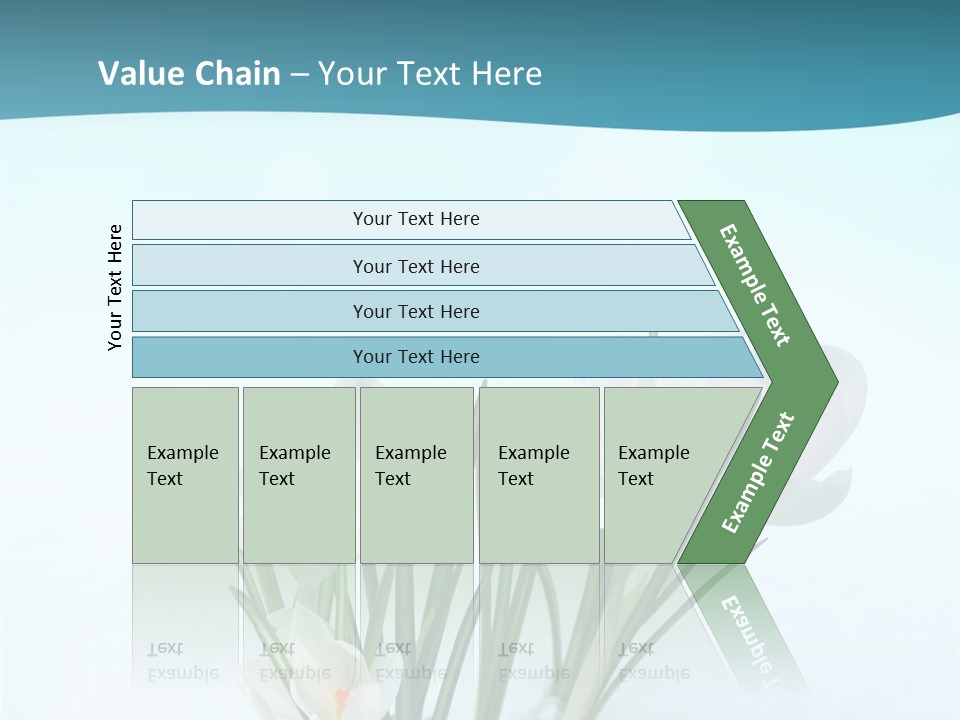 Petal Sunlight Floral PowerPoint Template