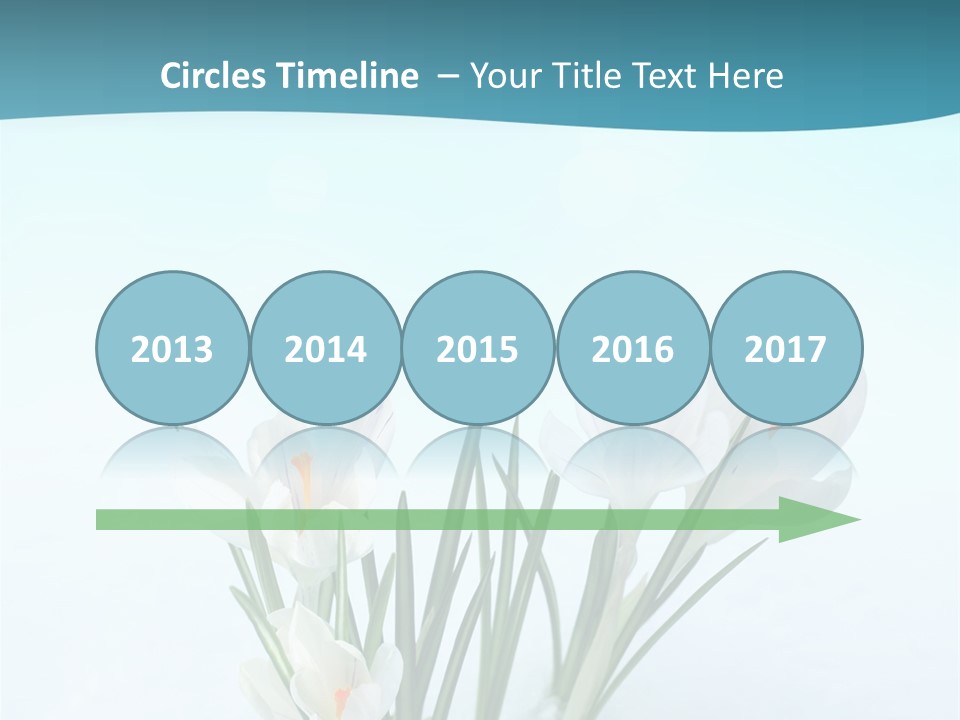 Petal Sunlight Floral PowerPoint Template