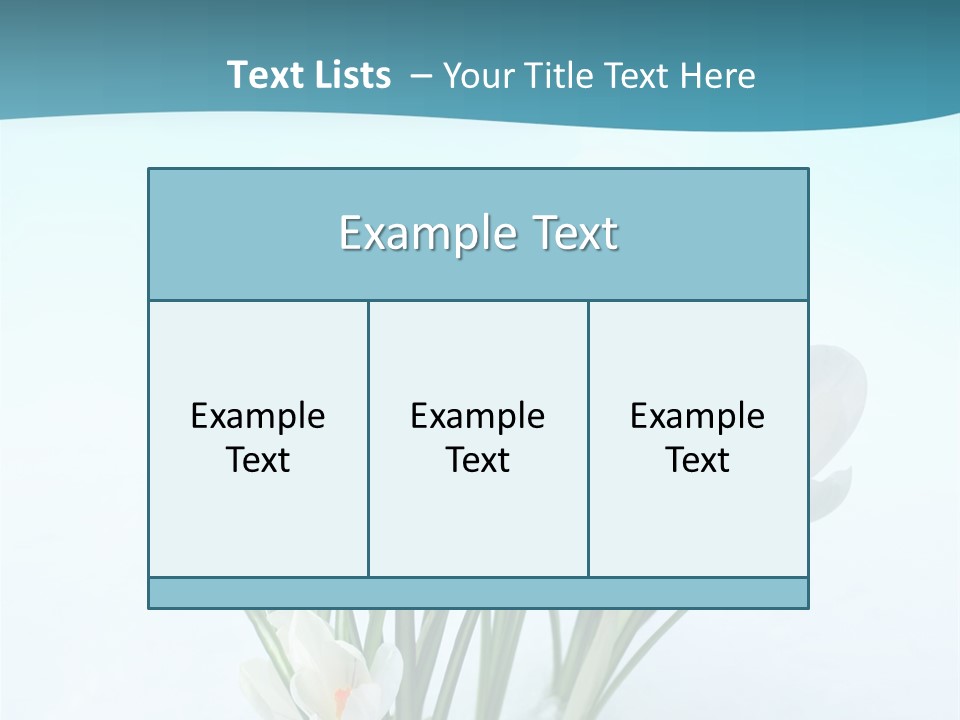 Petal Sunlight Floral PowerPoint Template