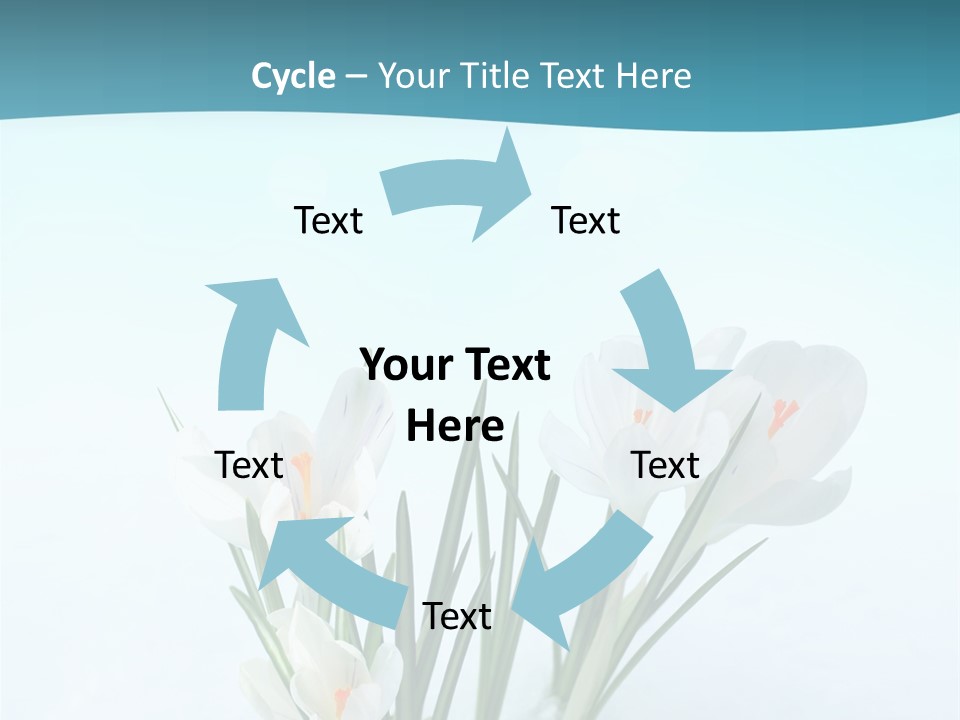 Petal Sunlight Floral PowerPoint Template