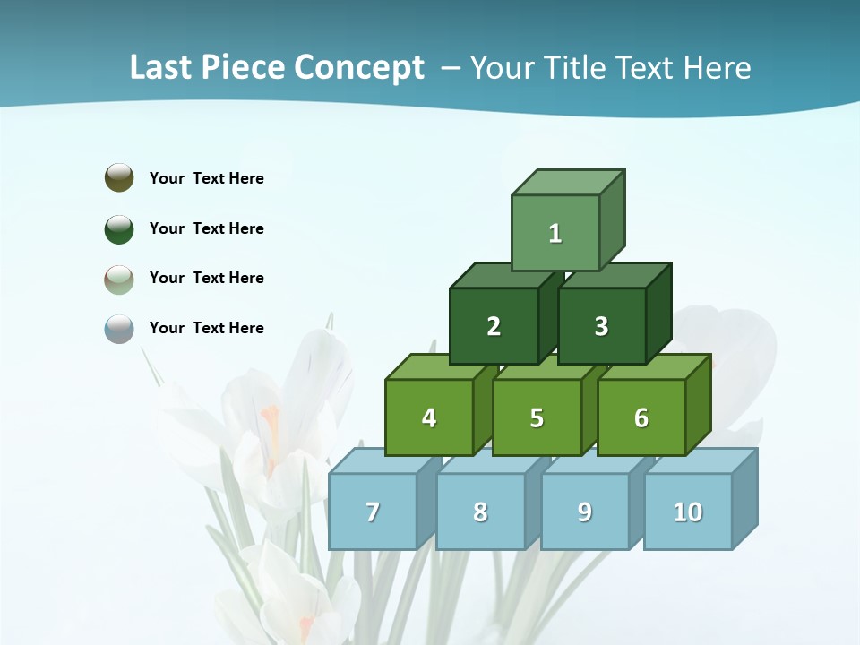 Petal Sunlight Floral PowerPoint Template