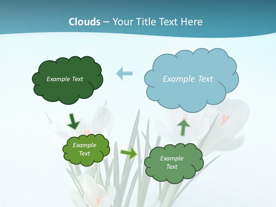 Petal Sunlight Floral PowerPoint Template