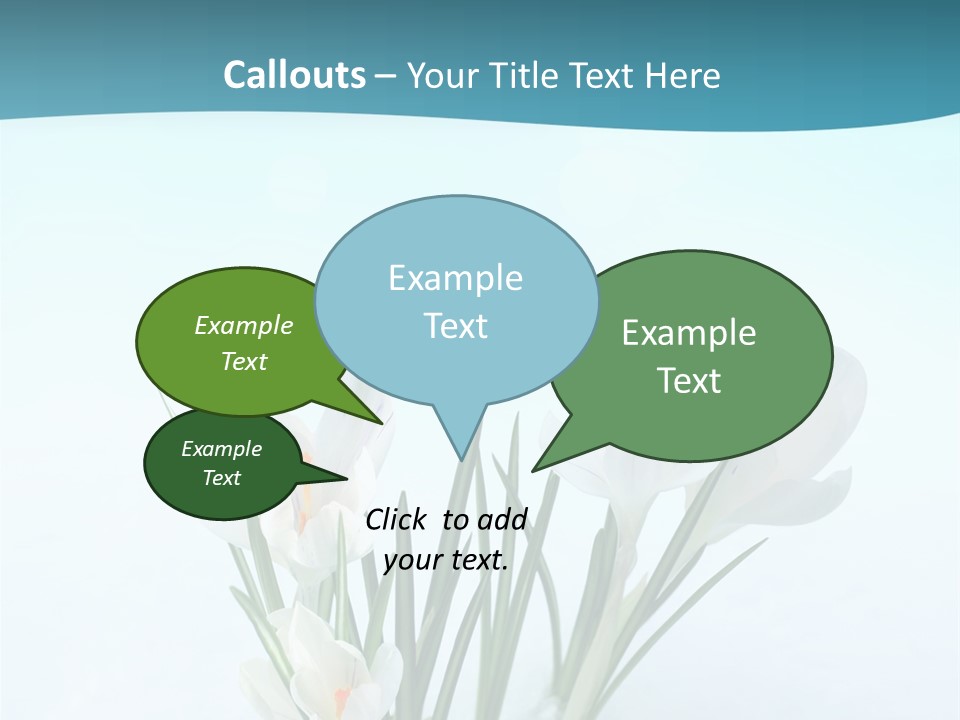 Petal Sunlight Floral PowerPoint Template