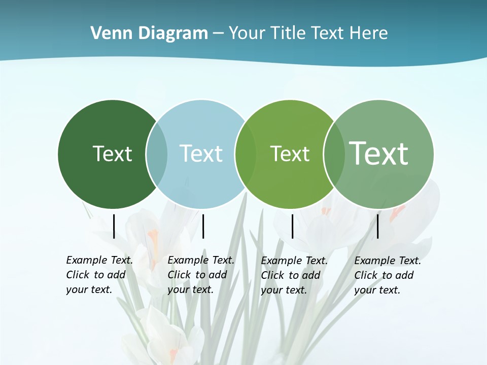 Petal Sunlight Floral PowerPoint Template
