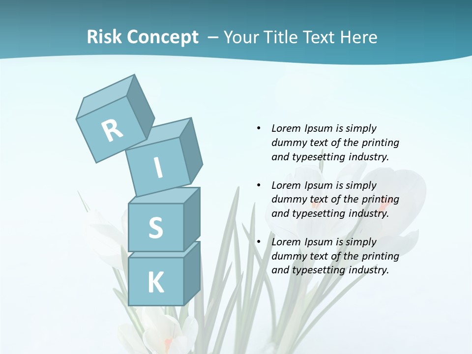 Petal Sunlight Floral PowerPoint Template