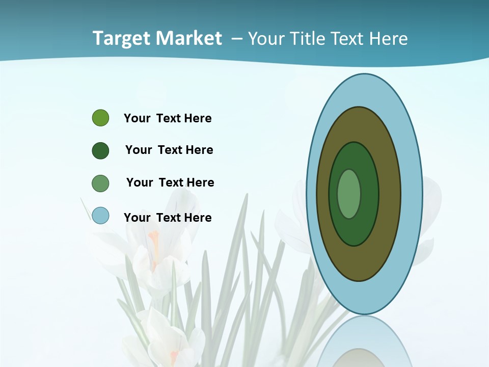 Petal Sunlight Floral PowerPoint Template