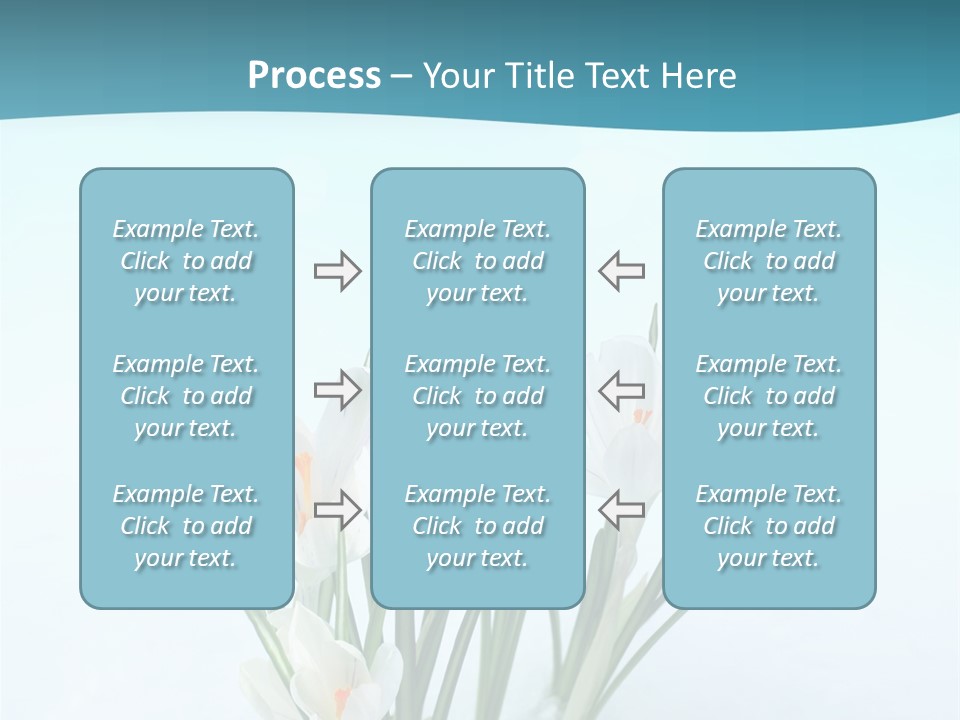 Petal Sunlight Floral PowerPoint Template