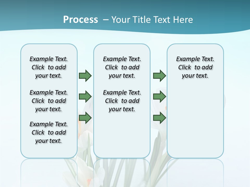 Petal Sunlight Floral PowerPoint Template