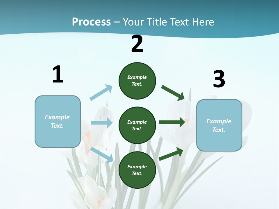 Petal Sunlight Floral PowerPoint Template
