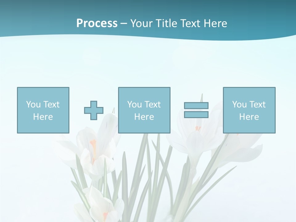 Petal Sunlight Floral PowerPoint Template