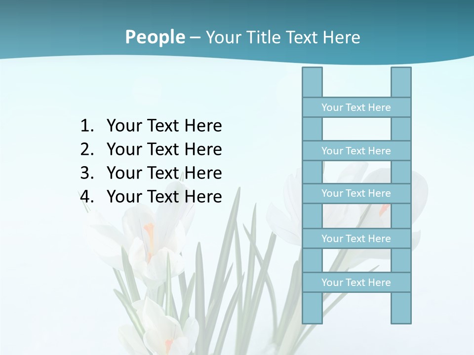 Petal Sunlight Floral PowerPoint Template