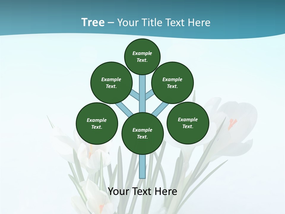 Petal Sunlight Floral PowerPoint Template