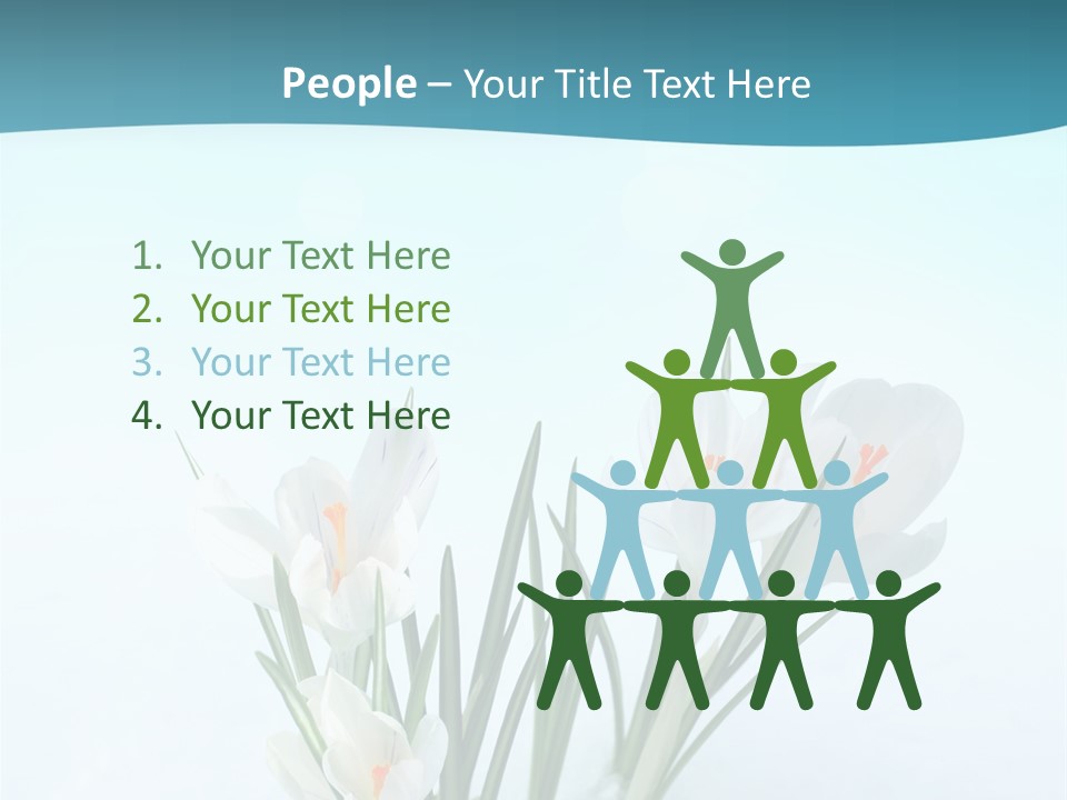 Petal Sunlight Floral PowerPoint Template