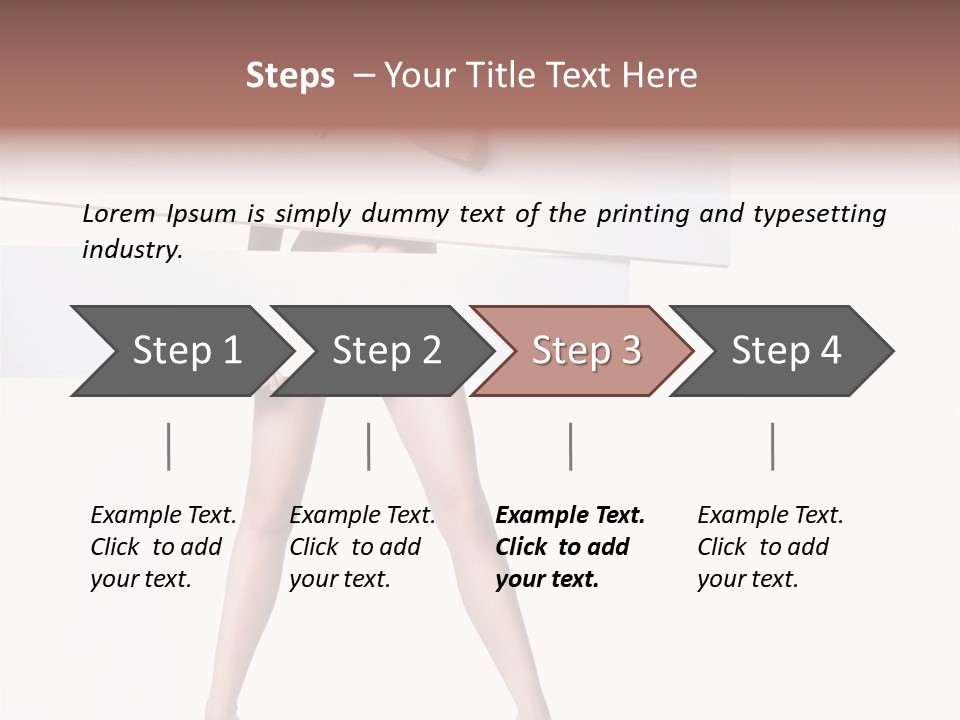 Smile Advert Beautiful PowerPoint Template