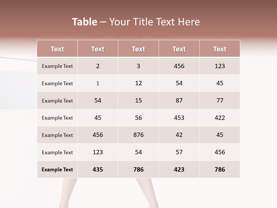 Smile Advert Beautiful PowerPoint Template