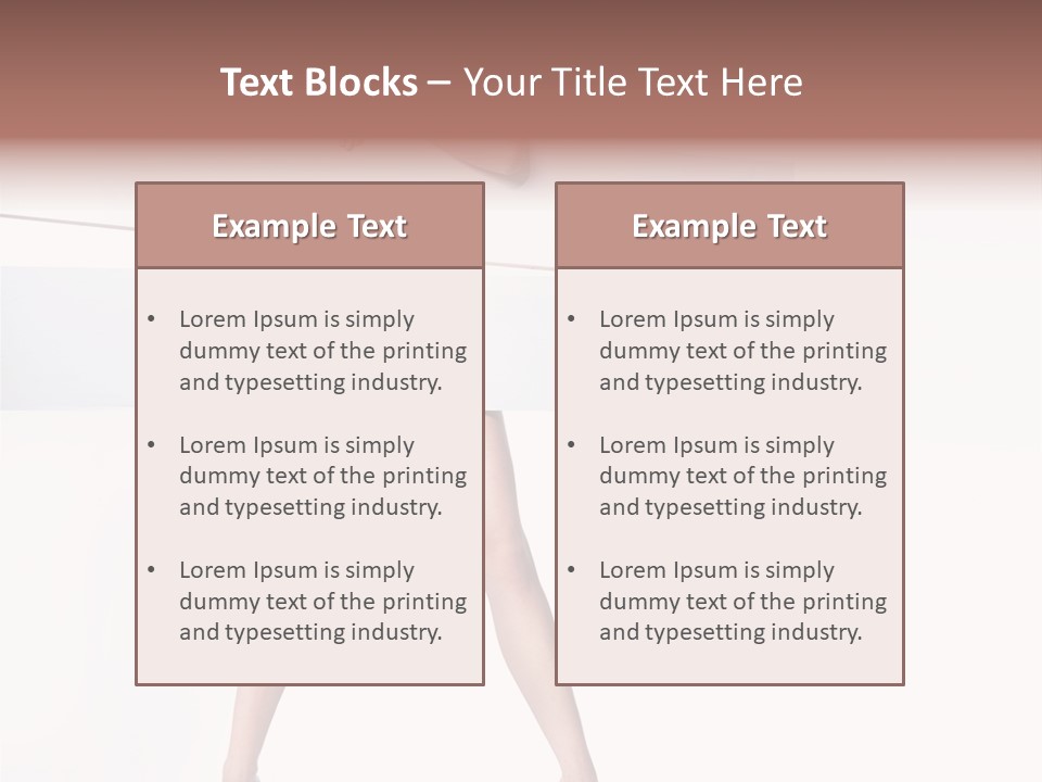 Smile Advert Beautiful PowerPoint Template