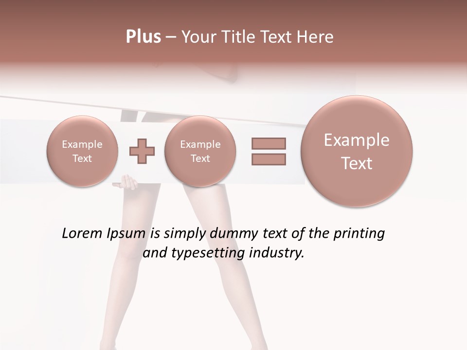 Smile Advert Beautiful PowerPoint Template