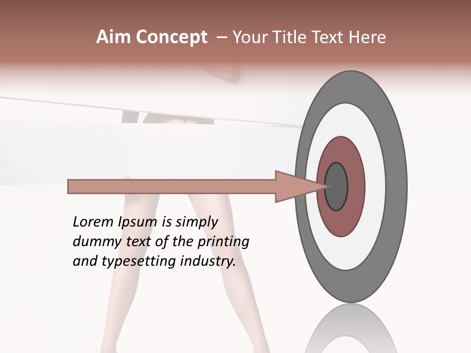 Smile Advert Beautiful PowerPoint Template