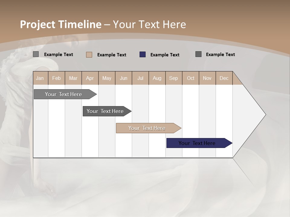 Seduce Young Hair PowerPoint Template