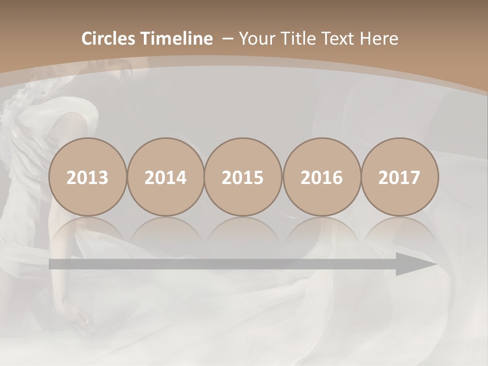 Seduce Young Hair PowerPoint Template