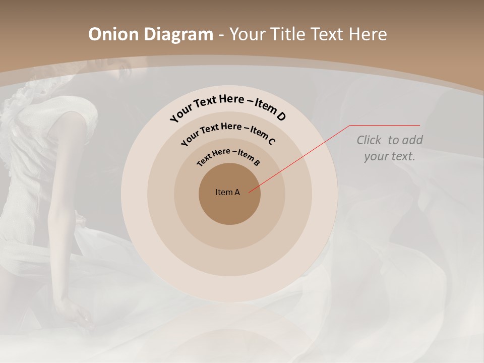 Seduce Young Hair PowerPoint Template